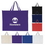 Custom Large Non-Woven Tote with Gusset, 20" W x 16" H x 6" D, Price/piece