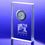 Custom Awards-optical crystal award/trophy.8 inch high, 4 3/8" W x 8" H x 1 1/8" D, Price/piece
