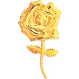 Custom Service Lapel Pin Rose