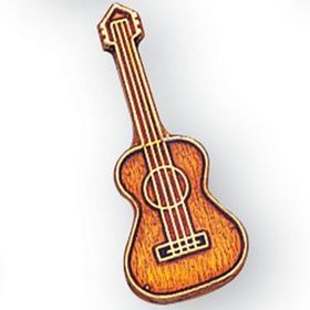 Blank Musical Instrument Pins (Guitar)