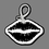Custom Lips Bag Tag, Price/piece