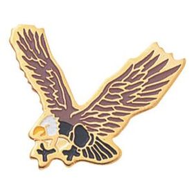 Blank Eagle Mascot EM Series Pin