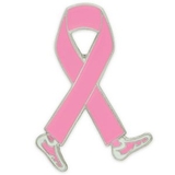 Blank Breast Cancer Awareness Walk Lapel Pin, 1