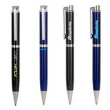 Custom Compact Metal Series Ballpoint Pen, 5.35