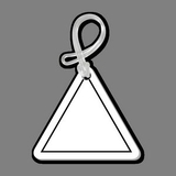 Custom Triangle 1-13/16 X 2-1/8 Bag Tag