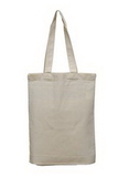 Custom Lightweight Cotton Tote Bag with Bottom Gusset, 9