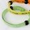 Custom Tubular Friendship Bracelet W/ Adjustable Beads - 1 Color (3/8"x18"), Price/piece
