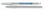 Custom Imprinted White Barrel Damp-Erase Pen with Non-Toxic Black Ink, 0.375" Diameter x 6" L x 0.375" Thick, Price/piece
