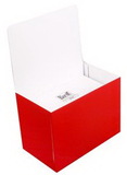 Blank Medium Basket Box Bench with Back, 8