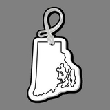 Custom Rhode Island State Bag Tag