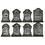 Custom Tombstone Cutouts, 16" L, Price/piece
