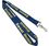 Custom Navy Blue Polyester Lanyards 1/2" (12 Mm) Wide, Price/piece