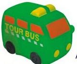 Custom Rubber Tour Bus Toy
