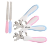 Custom Pet Nail Clipper with file, 5 9/10