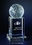 Custom Golf Tower Optical Crystal Award Trophy., 7.5" L x 3.5625" Diameter, Price/piece