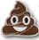 Blank Emoji Pile Poop Pins, .75" Diameter, Price/piece