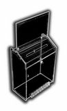 Custom Clear Wall-Mounting Collection Boxes (17