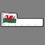 6" Ruler W/ Full Color Flag of Wales, Price/piece