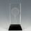 Custom Optical Crystal Golf Ball & Tee Award, 4 3/4" H, Price/piece