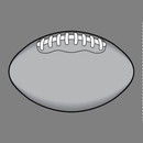 Custom Football (Curved Laces-Solid) SOFLOAT