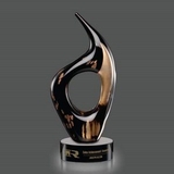Custom Pittoni Art Glass Award (12