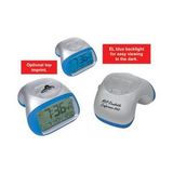Custom Radio-Controlled 2 Tone Alarm Clock W/EL Backlight