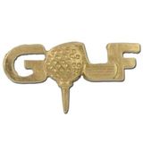 Custom Golf Lapel Pin, 3/4