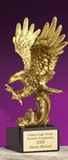 Custom Watchful Golden Eagle Award (11.5