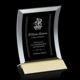 Custom Dominga Jade Award w/ Gold Trim (7