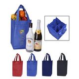 Custom 1 to 4 Bottle Multipurpose Wine Tote Bag, 7