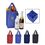 Custom 1 to 4 Bottle Multipurpose Wine Tote Bag, 7" W x 12" H x 7" D, Price/piece