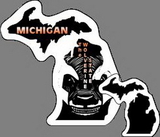 Custom Michigan Stock Mini Magnet (0.019