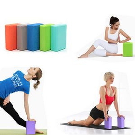 Custom Yoga Block, 9" L x 6" W x 3" H