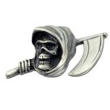Custom Grim Reaper Lapel Pin, 1 3/4