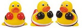Custom Rubber Boxer Duck, 3 3/8