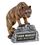 Custom Tiger School Mascot Sculpture w/Engraving Plate, 5 5/8" H x 4 1/2" W x 5 3/4" D, Price/piece