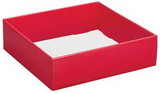 Custom Red Decorative Tray - 10 x 10 x 3, 10