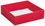 Custom Red Decorative Tray - 10 x 10 x 3, 10" L x 10" W x 3" H, Price/piece