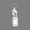 Custom Key Ring & Punch Tag - Spray Bottle, Price/piece
