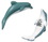 Custom Dolphin Squeezies Stress Reliever, Price/piece