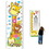 Custom Cartoon Children Growth Measure Chart Wall Stickers, 9 1/2" W x 27 1/2" H, Price/piece