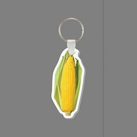 Key Ring & Full Color Punch Tag - Ear of Corn