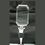 Custom Clear Vertical Acrylic Wine Bottle Stopper (Screened), Price/piece