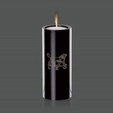Custom Large Black Tissot Candle Holder (5