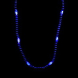 Blank Light-Up Blue Bead Necklace