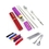 Custom 3 Piece Stainless Steel (Chopsticks, Fork & Spoon) Cutlery Set w/Metal Case, 5.6" L x 1" W x 0.8" Thick, Price/piece