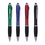 Custom Stylus Ballpoint Pen, The Dorsal Stylus & Colored Barrel Pen, 5.375" L x 5/8" W, Price/piece