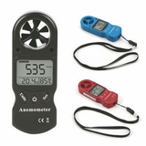 Custom Digital Anemometer with Temperature and Humidity