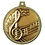 Custom Stock Medal w/ Rope Edge (Music) 2 1/4", Price/piece