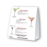 Rectangle Advertising Table Tent Custom Printed (4